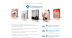 Desktop Screenshot of colosseumklinikken.dk